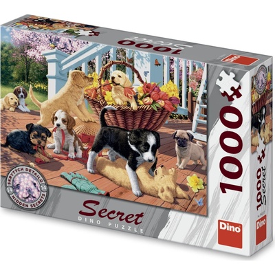 Dino Secret Collection: Štěňata 1000 dílků