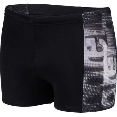arena overlap swim short black/white multi s - uk32