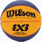 Wilson Fiba 3x3 Game син/жълт баскетболен размер 6
