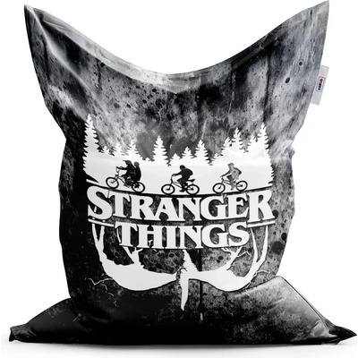 Sablio sedací vak Classic Stranger Things White 150 x 100 cm