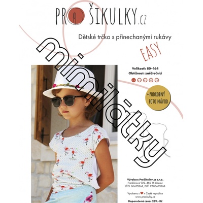 Dětské tričko EASY | 80-164 - Česky – Zboží Dáma