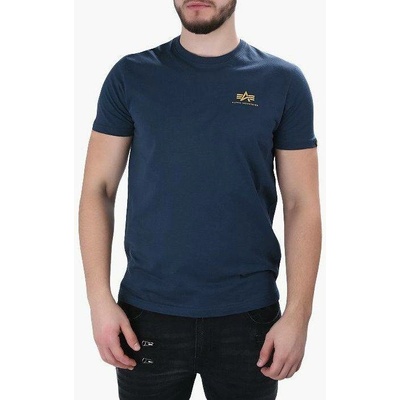 Alpha Industries tričko BASIC T Small Logo new navy