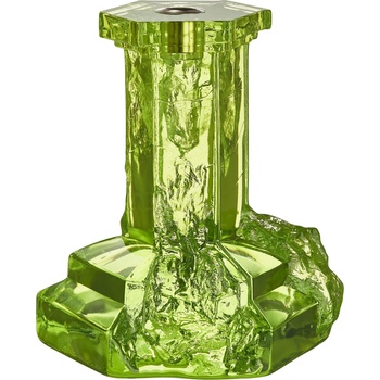 Kosta Boda Свещник за класическа свещ Rocky Baroque 17, 5 см зелен (7062314)
