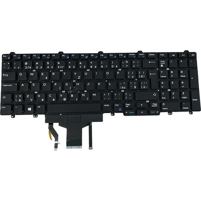 DeTech Klávesnice s podsvícením pro notebook Dell 5590, CZ – Zboží Živě