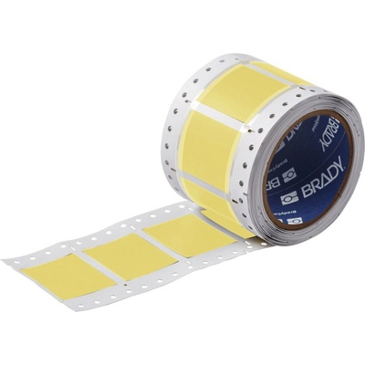 Brady 2LSZH-1000-2-YL-2 / 141195, etikety, THT Low Smoke Halogen Free Permasleeve Wire Marking Sleeves, 25.40 mm x 42.16 mm
