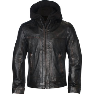 MAURITIUS мъжко яке MAURITIUS - MMChonky Biker/9005 - vintage черно - 1201-4526