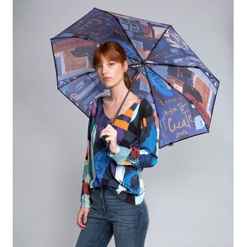 Anekke Contemporary deštník manuální skládací vícebarevný