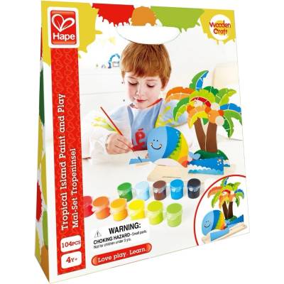 HaPe International Творчески комплект Hape - Тропически остров (H5110)