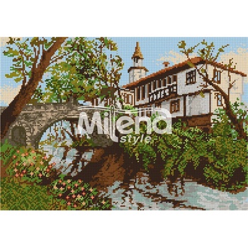Milena Style Трявна - гоблен със схема конци Ariadna 1: 4