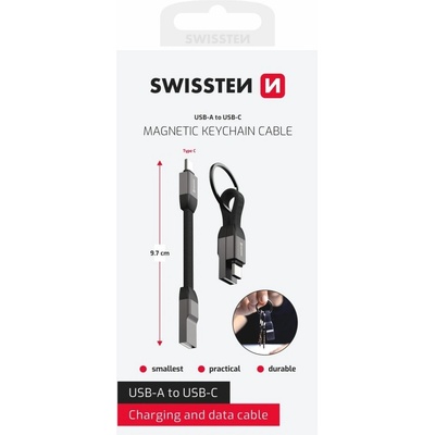 Swissten 71551050 USB-A / USB-C, 9,7cm