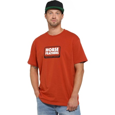Horsefeathers Millennium T-Shirt oranžové