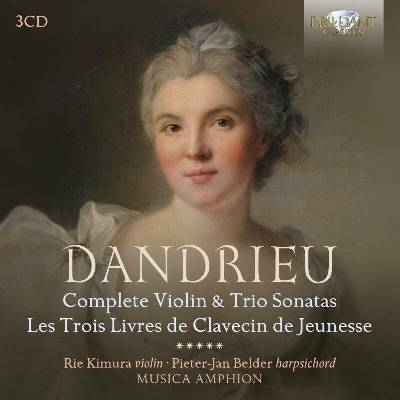 3 Rie Kimura - Dandrieu - Complete Vn & Trio Sons Les Trois Livres CD