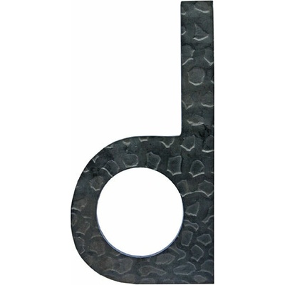 Písmeno kované "d" h120, t3mm