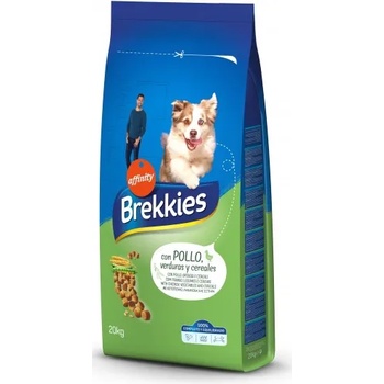 Affinity Brekkies Dog Chicken - пиле и зеленчуци, храна за пораснали кучета над 1 година, от всички породи, Испания - 20 кг