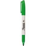 Sharpie Тънък зелен перманентен маркер Sharpie NSH0810960 (NSH0810960)