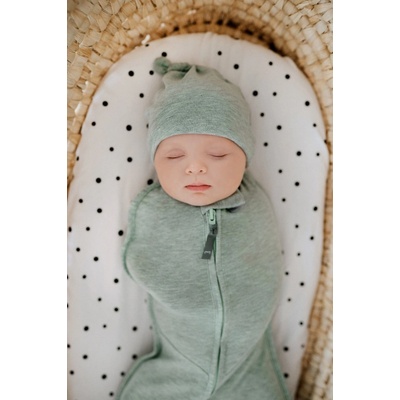 Sleepee Zavinovačka First Step Swaddle s čepičkou Mintová – Zboží Dáma