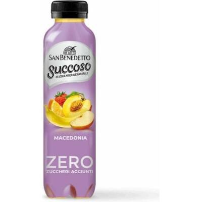 San Benedetto Džus Macedonia Zero mix ovoce bez cukru 400 ml