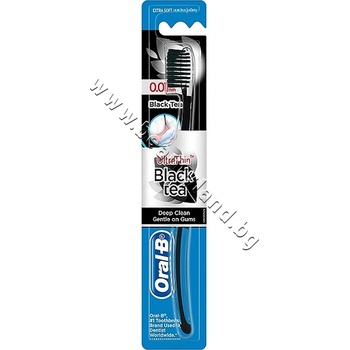 Oral-B Четка за зъби Oral-B UltraThin Black Tea, p/n OB-0100433 - Четка за зъби с черен чай (OB-0100433)