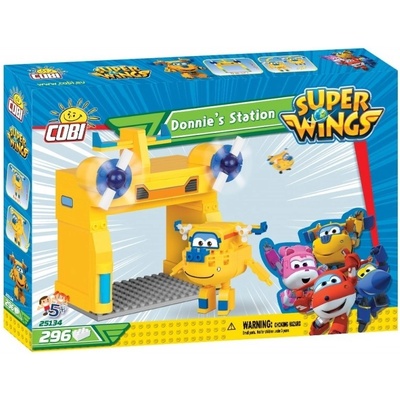 Cobi 25134 SUPER WINGS Donnieho stanice 296 ks