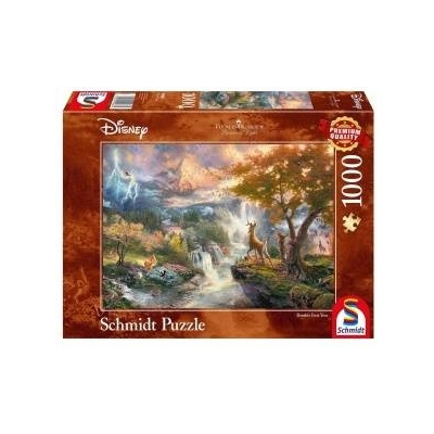 Schmidt Spiele Puzzle Thomas Kinkade: Disney Bambi