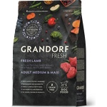 Grandorf Grain Free Fresh Lamb Medium & Maxi - Беззърнена храна за средни и едри породи кучета с прясно агнешко (3 кг / 10 кг) - petvitaminhouse - 78,04 лв