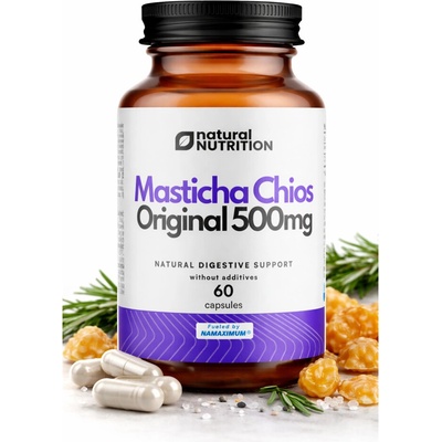Natural Nutrition Masticha Chios Original chioská masticha 500 mg 60 kapslí