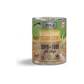MAC's MACs Dog Poultry Vegetables - Пълноценна консервирана храна за кучета с птиче месо и зеленчуци, 400гр