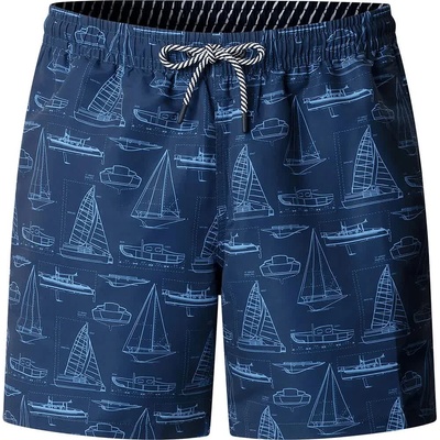 Hackett Бански гащета Hackett Yatch swimming shorts - Blue (Ink Blue)