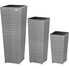Beno BEN02 sada 3 kusy šedá 40 cm 60 cm 80 cm