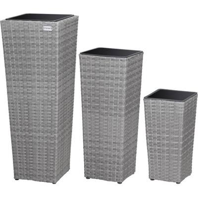 Beno BEN02 sada 3 kusy šedá 40 cm 60 cm 80 cm