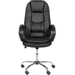 Carmen Президентски офис стол Carmen 6682-1 LUX - черен (3520110) - xmall