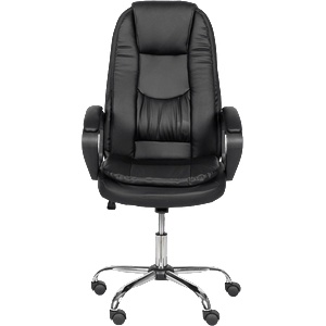 Carmen Президентски офис стол Carmen 6682-1 LUX - черен (3520110) - xmall