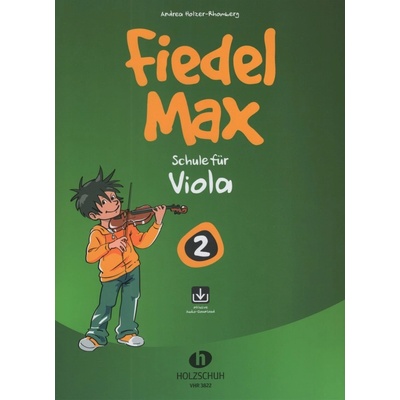 Fiedel Max 2 Schule für Viola + Audio Online škola hry na violu