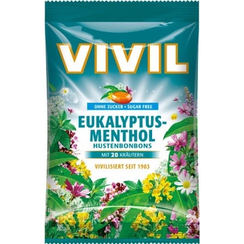 Vivil Eukalyptus-mentol + 20 druhů bylin 60 g