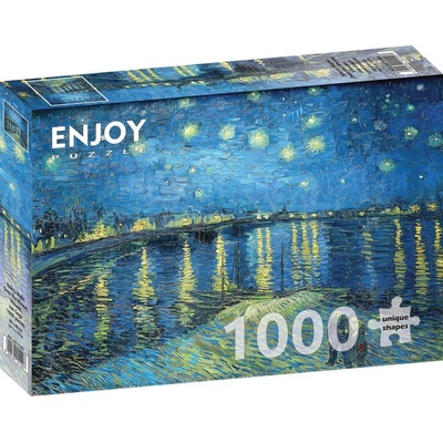 ENJOY Vincent Van Gogh Hvězdná noc nad Rhonou 1000 dielov