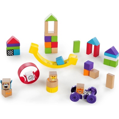 Hape Дървени кубчета за откриватели - Hape
