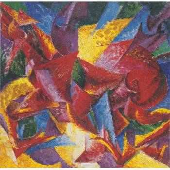 Grafika - Puzzle Boccioni: Plastic shapes of a Horse, 1 - 1 000 piese