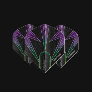 Winmau Пера winmau alpha green & purple