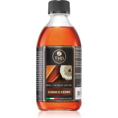THD Ricarica Cuoio E Cedro пълнител за арома дифузери 300ml