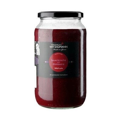 Bosfood Višně s malinami - ovocná pomazánka 1kg
