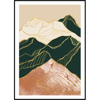 Jen tak z lásky Plakát Zlaté pohoří I Rozměr plakátu: 30 x 40 cm