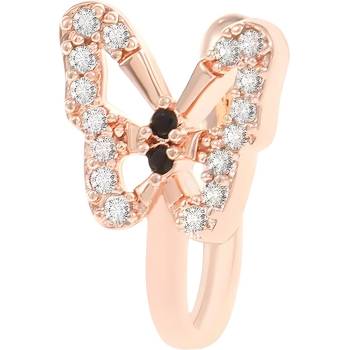 HARAHU Носна обеца Butterfly - Злато Розово KP28576 (28576)