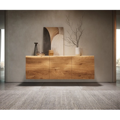 Delife New Live Edge 145 cm 3 dvířka závěsná
