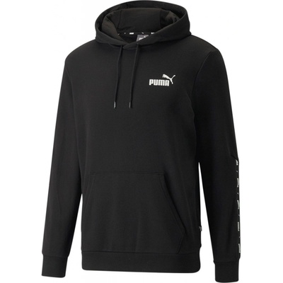 Puma ESS+ Tape Hoodie TR Black 847385-01 Čierna