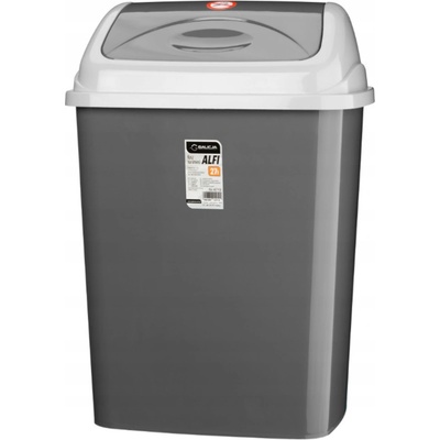 Galicja Preklápací kôš ALFI 27 l sivý