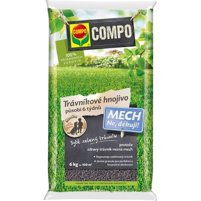 Compo Bio Trávnikové hnojivo Mach Nie ďakujem! 6 kg