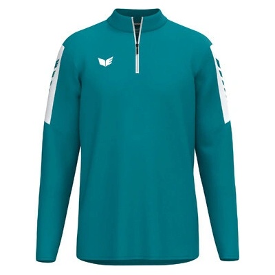 Erima Intro mikina 1/2 zip petrolejová