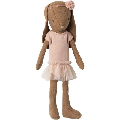 Maileg Králik Chocolate Brown Ballet Rose Size 2