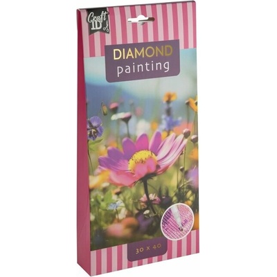 Grafix diamantový obrázek 30x40cmkvětiny