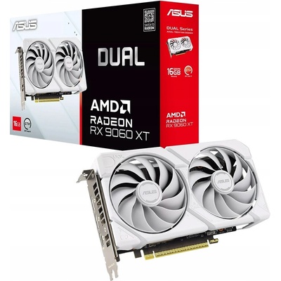 Asus DUAL-RX9060XT-16G-WHITE